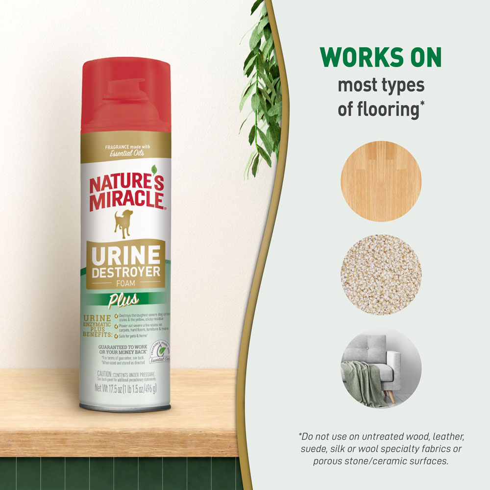 Nature's miracle urine destroyer foam 2025